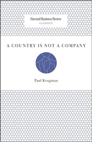 A Country Is Not a Company