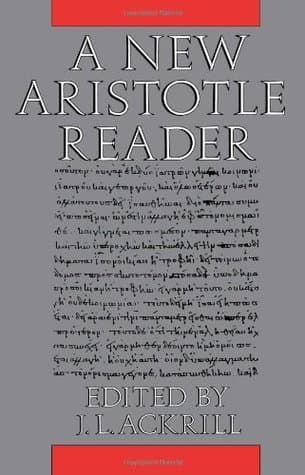 A New Aristotle Reader