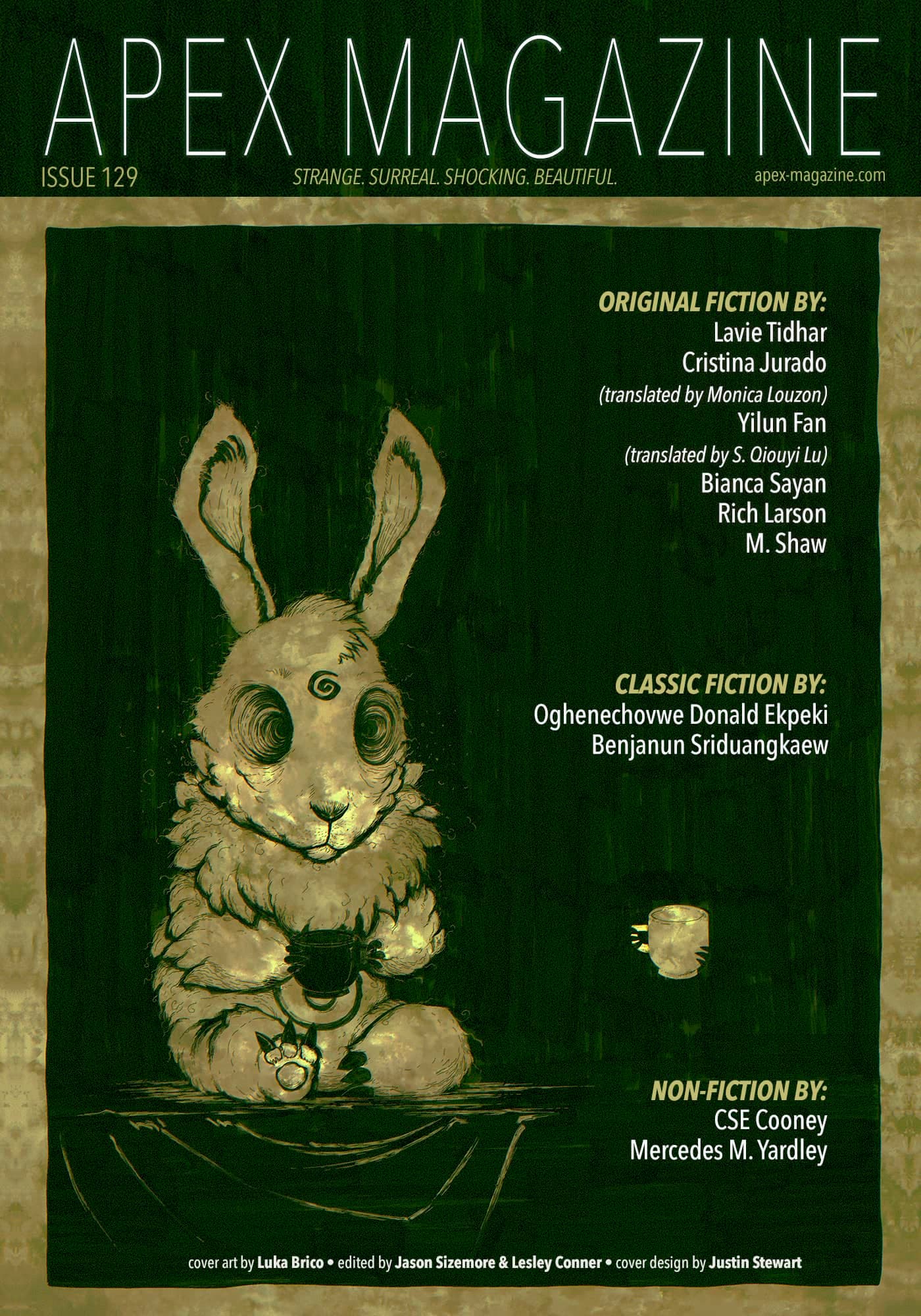 Apex Magazine, Issue 129, January 2022