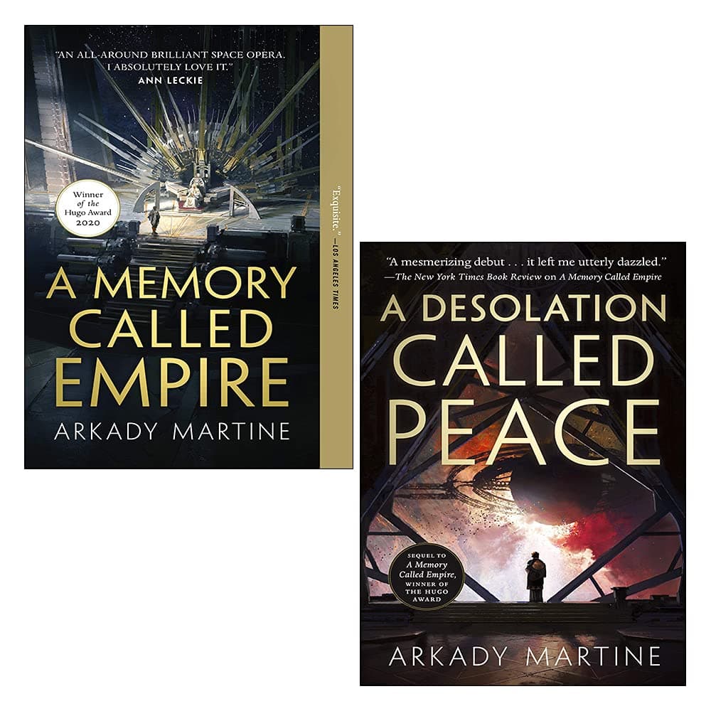 Arkady Martine 2 Books Collection Set