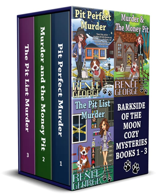Barkside of the Moon Cozy Mysteries : Books 1 - 3