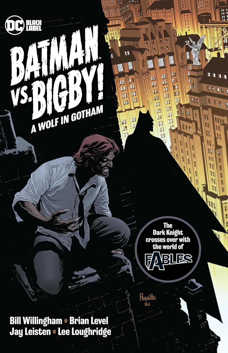 Batman vs. Bigby! A Wolf in Gotham