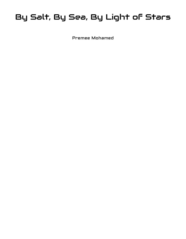 By Salt, By Sea, By Light of Stars