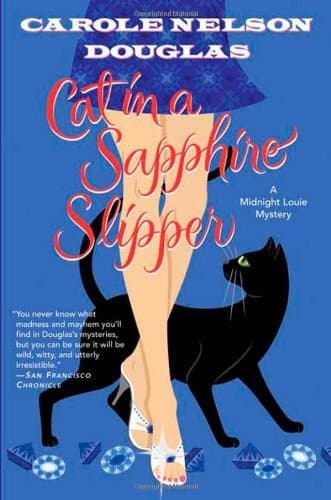 Cat in a Sapphire Slipper