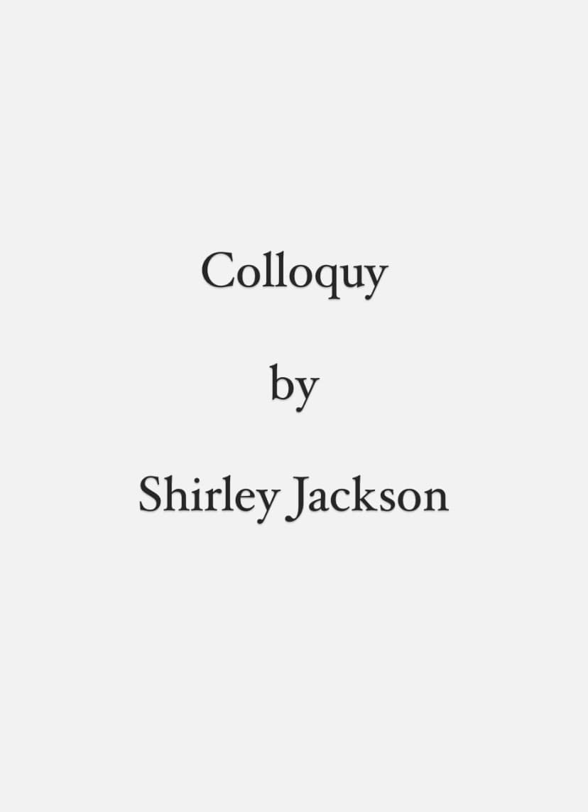 Colloquy