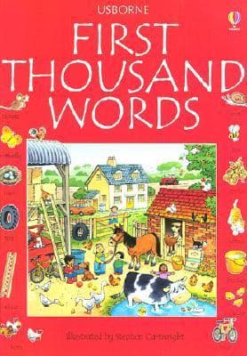 First Thousand Words in English