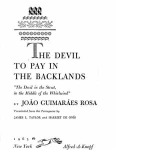 The Devil to Pay in the Backlands