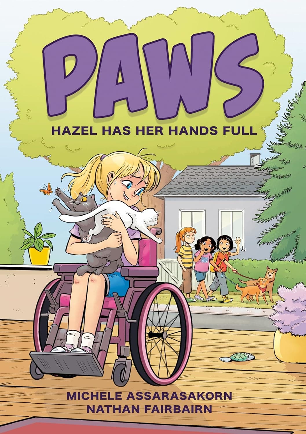 Hazel Has Her Hands Full
