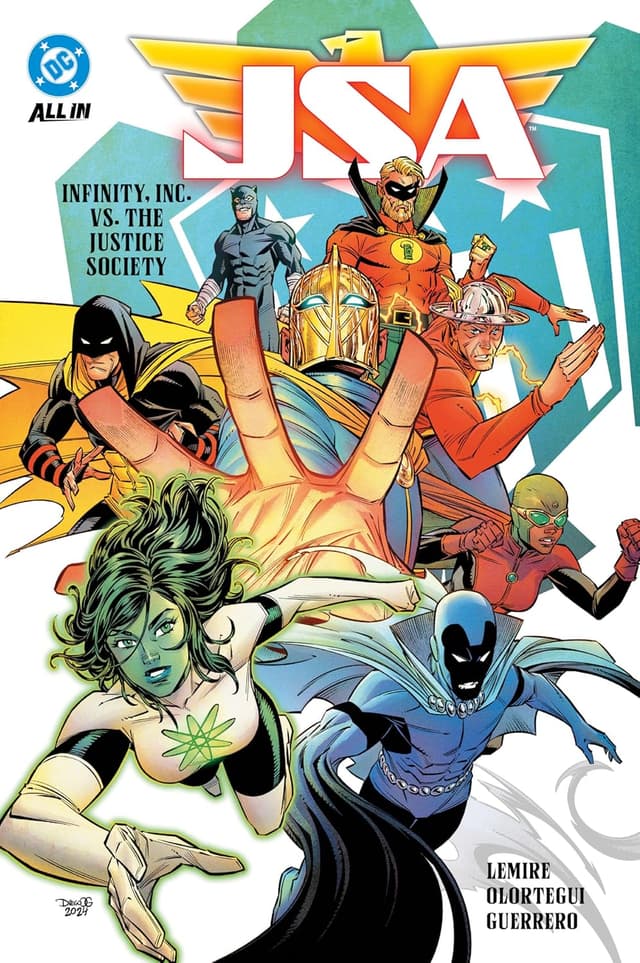 JSA, Vol. 1: Infinity, Inc vs. The Justice Society
