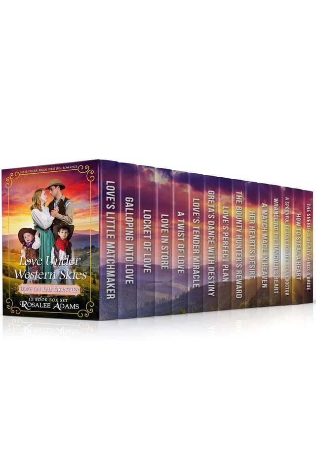 Love Under Western Skies: 15 Book Box Set