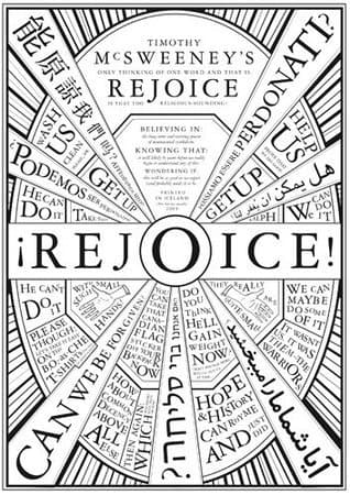 McSweeney's Issue 30: Rejoice