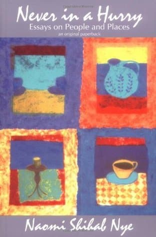 Never in a Hurry: Essays on People and Places