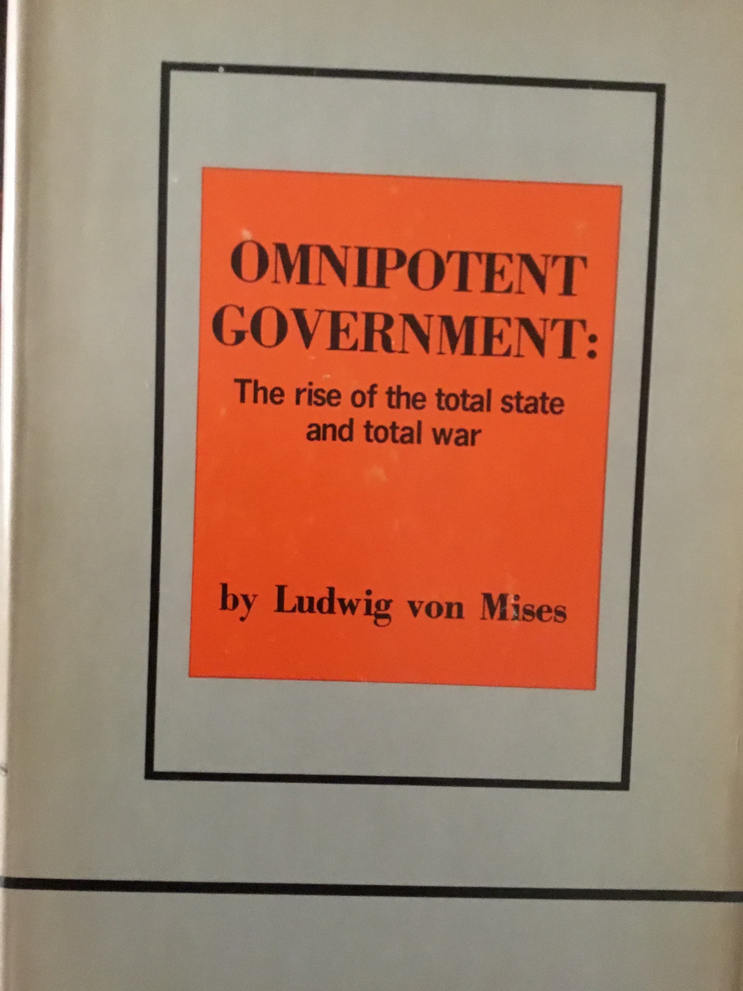 Omnipotent Government