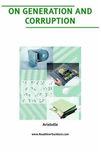 On Generation and Corruption