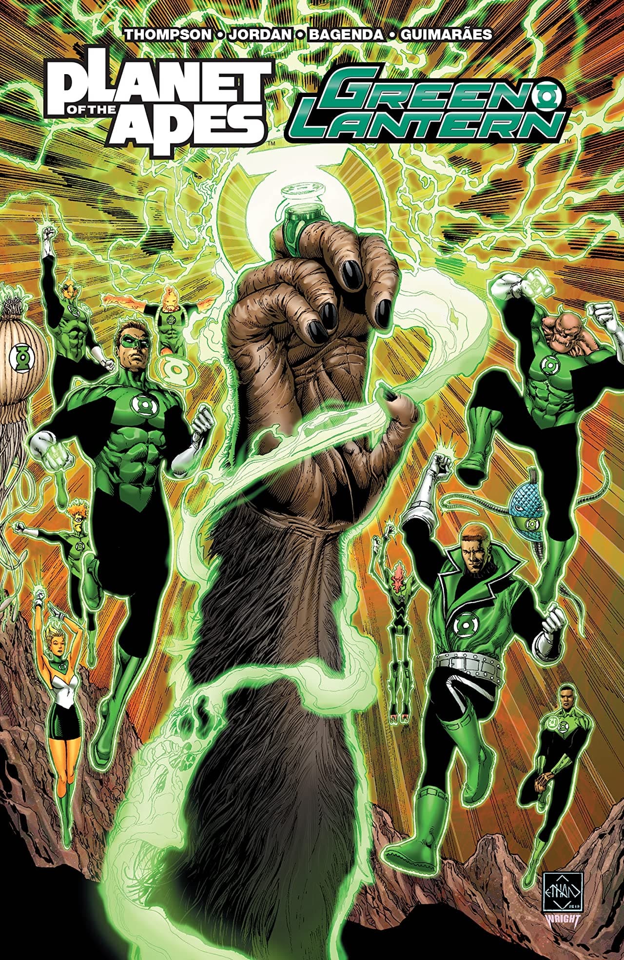 Planet of the Apes/Green Lantern