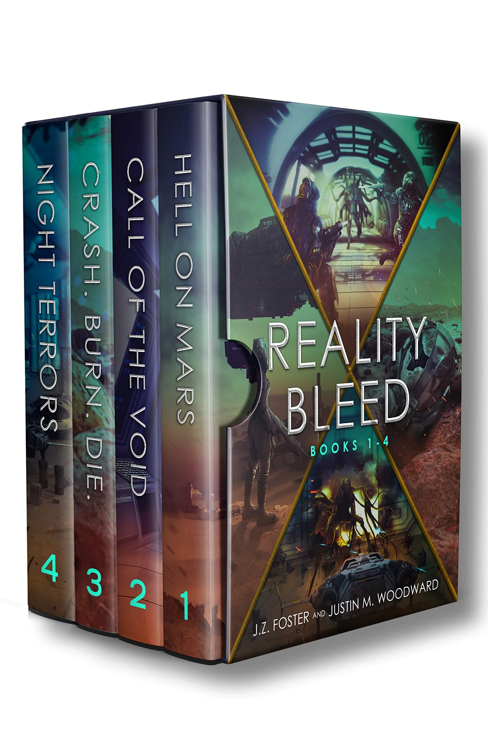 Reality Bleed Series: Books 1-4 (Season 1 Boxset)