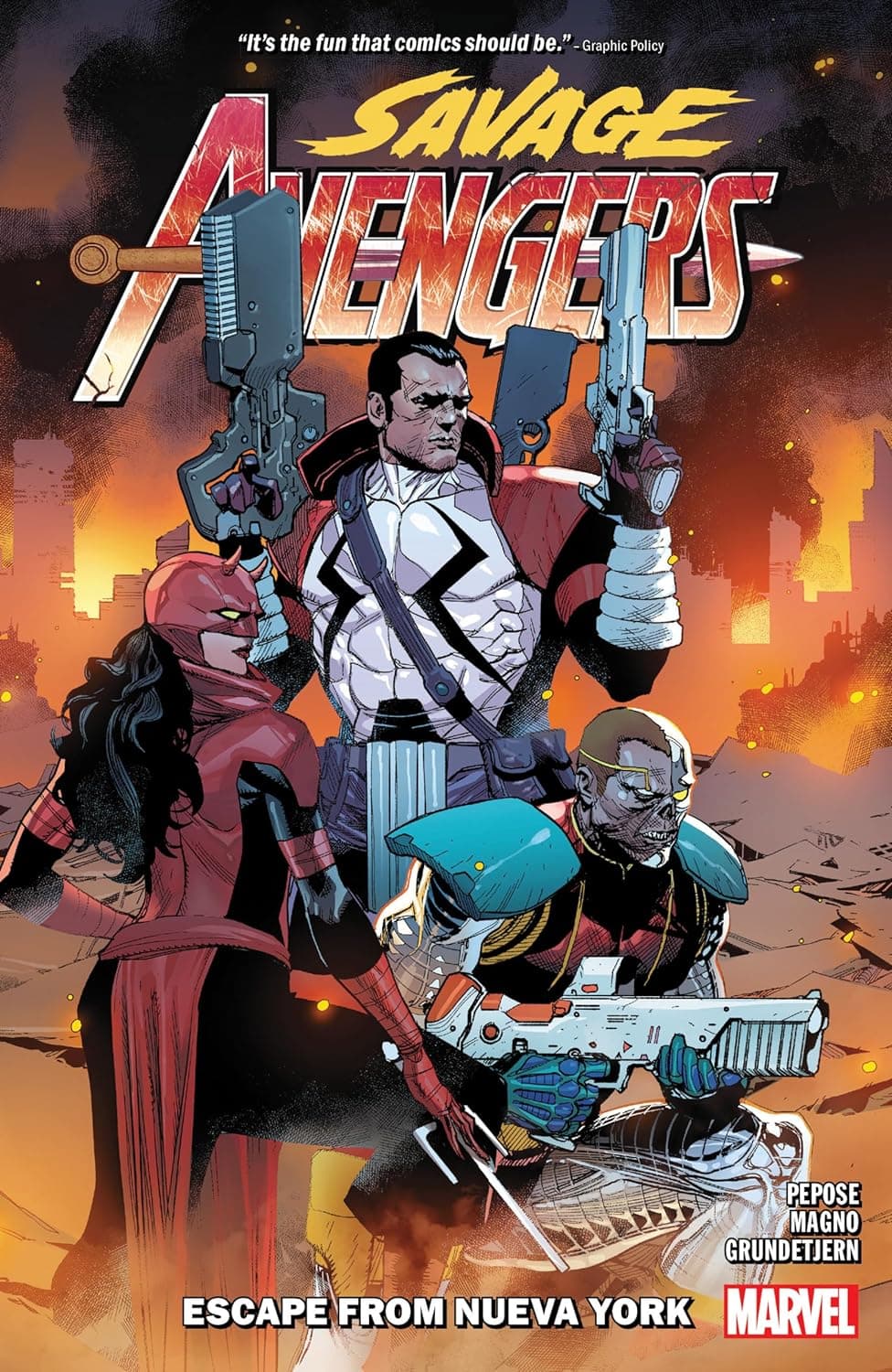 Savage Avengers, Vol. 2: Escape from Nueva York