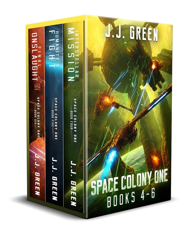 Space Colony One Books 4 - 6