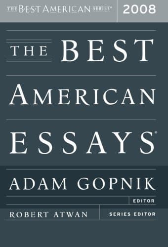 The Best American Essays 2008