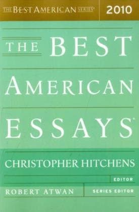 The Best American Essays 2010