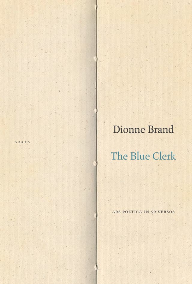 The Blue Clerk: Ars Poetica in 59 Versos