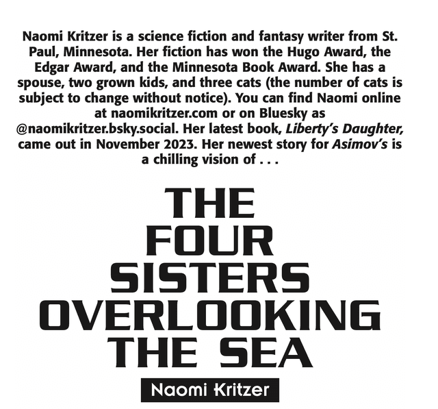 The Four Sisters Overlooking the Sea