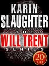 5 books Will Trent Triptych, Fractured, Undone, Broken, Fallen