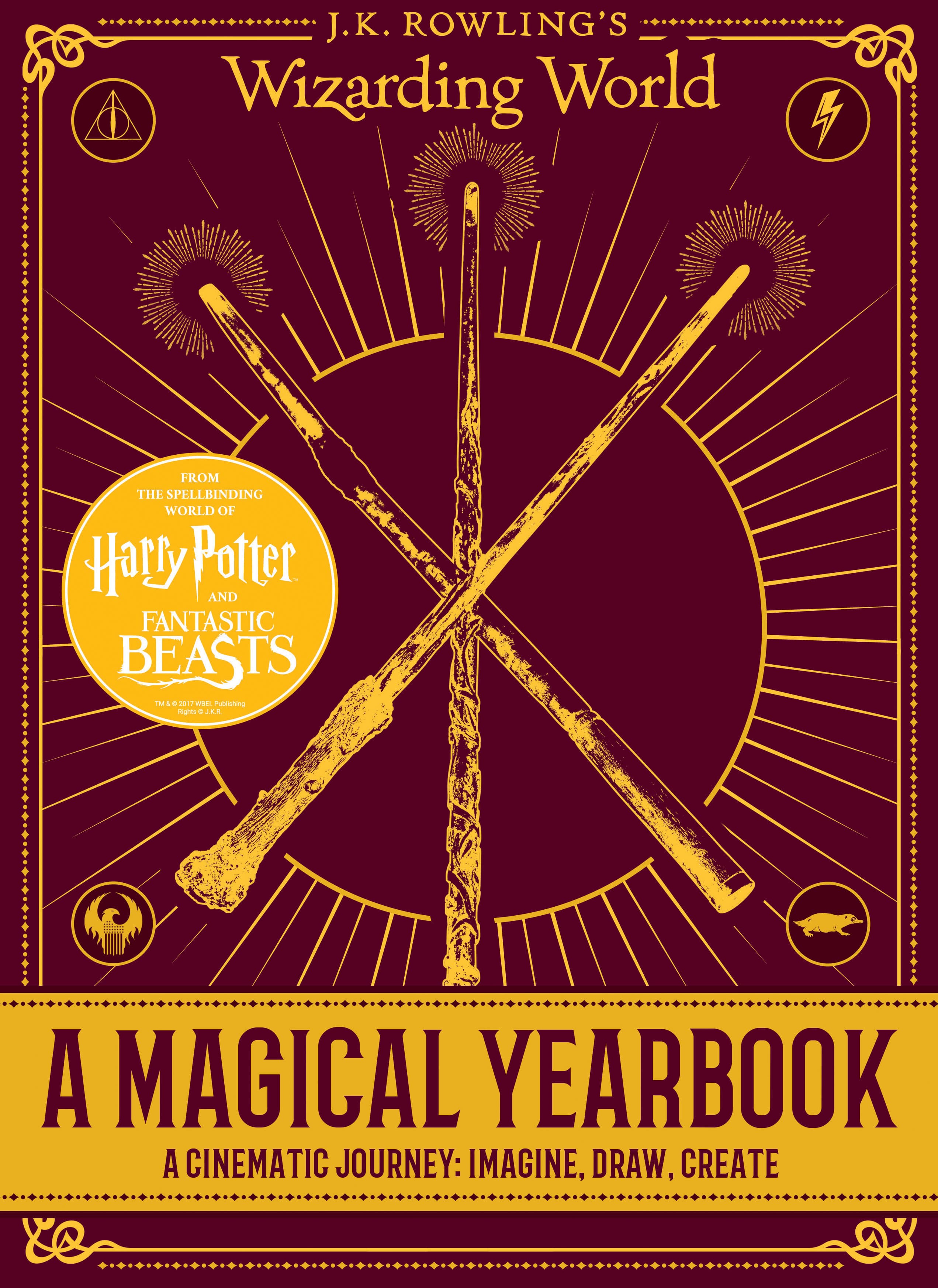A Magical Yearbook: A Cinematic Journey: Imagine, Draw, Create