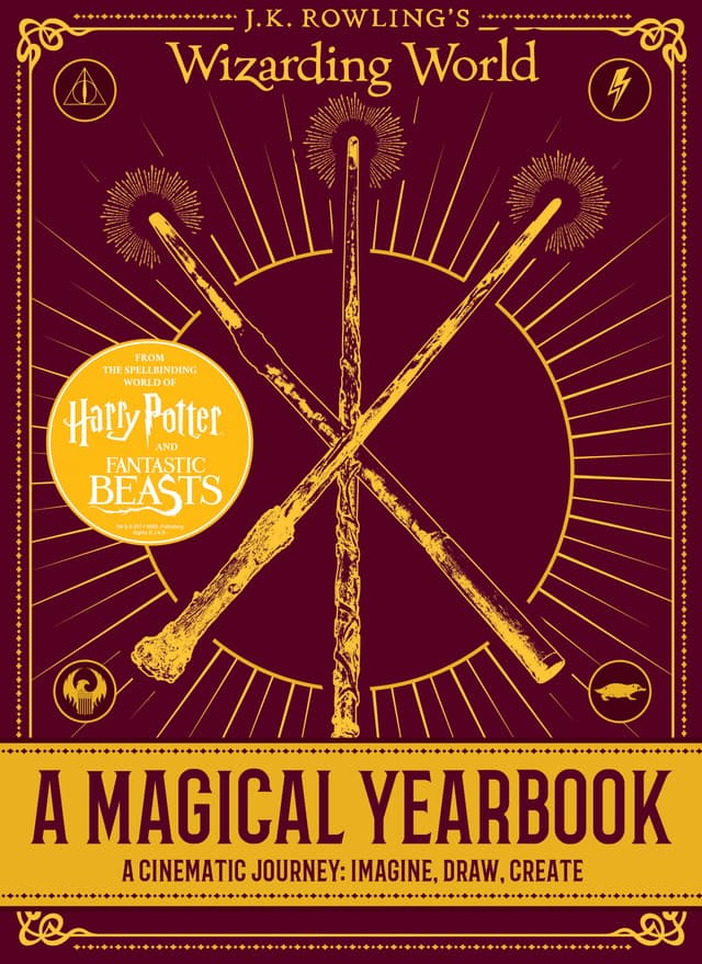 A Magical Yearbook: A Cinematic Journey: Imagine, Draw, Create