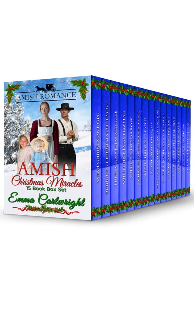 Amish Christmas Miracles Boxset: Bumper Christmas Amish Romance - 15 Book Box Set