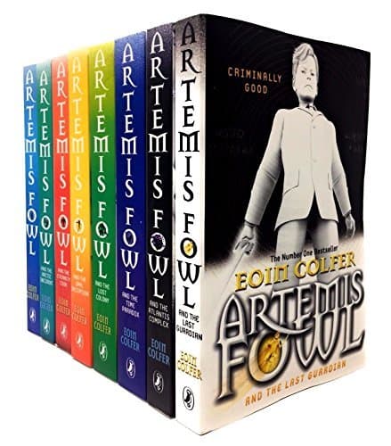 Artemis Fowl / the Arctic Incident / the Eternity's Code / the Opal Deception / the Lost Colony / the Time Paradox / the Atlantis Complex / The Last Guardian