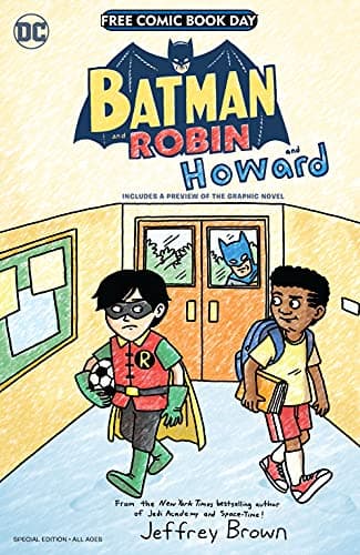 Batman and Robin...and Howard/Amethyst: Princess of Gemworld Special Edition Flipbook (FCBD) #1: 2021