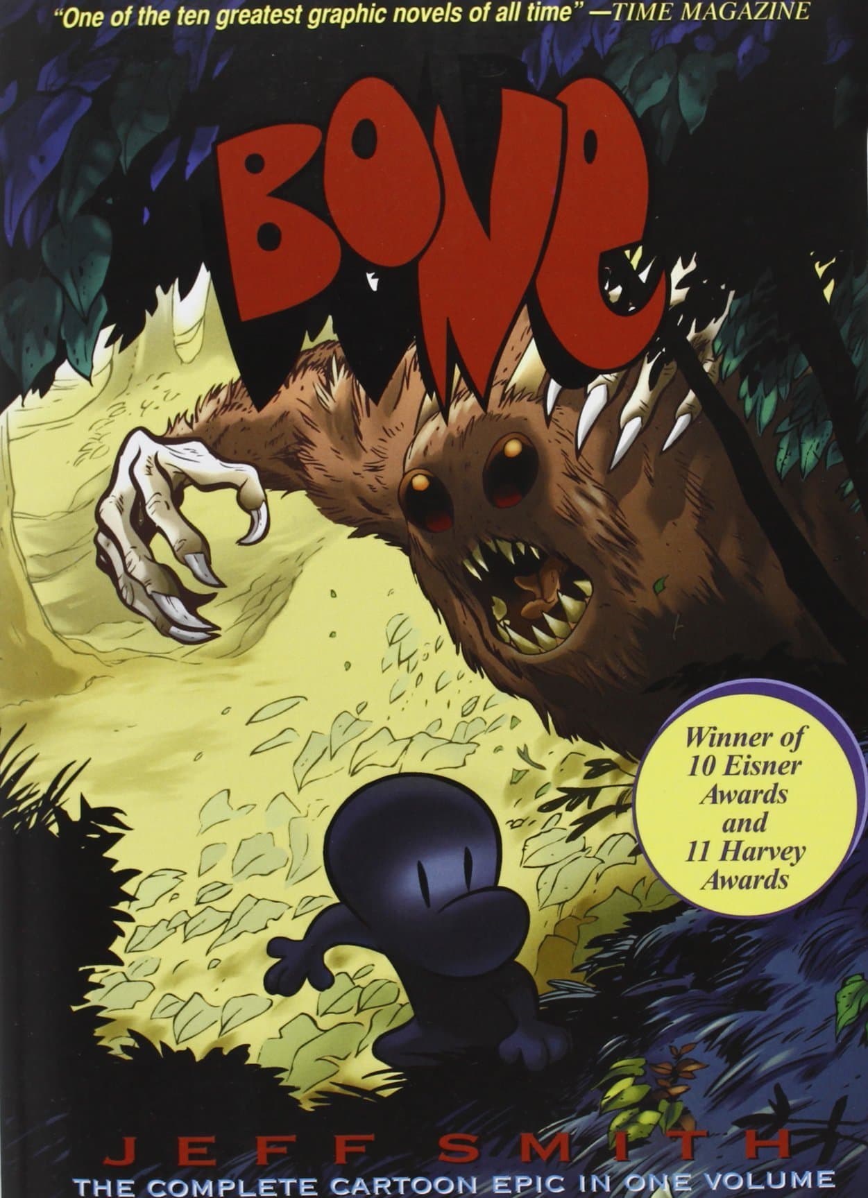 Bone: One Volume Edition: 1 (Bone Series) by Jeff Smith (Artist, Author) › Visit Amazon's Jeff Smith Page search results for this author Jeff Smith (Artist, Author) (10-Aug-2004) Paperback