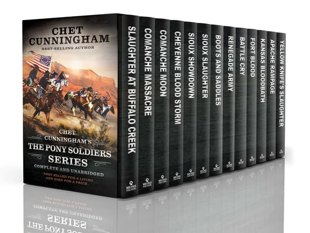 Chet Cunningham's The Pony Soldiers Series: Complete and Unabridged