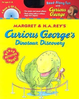 Curious George's Dinosaur Discovery: A Read-Aloud Adventure for Kids Featuring the Classic Curious Monkey and Real Dinosaur Bones