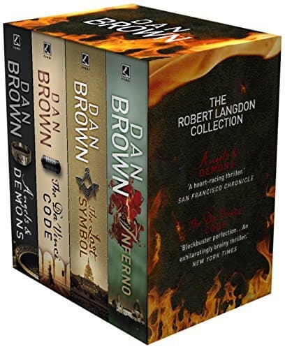 Dan Brown 4-Book Boxset: Angel & Demons / The Da Vinci Code / The Lost Symbol / Inferno
