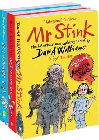 David Walliams 3 Books Collection: Billionaire Boy / The Boy in the Dress / Mr Stink