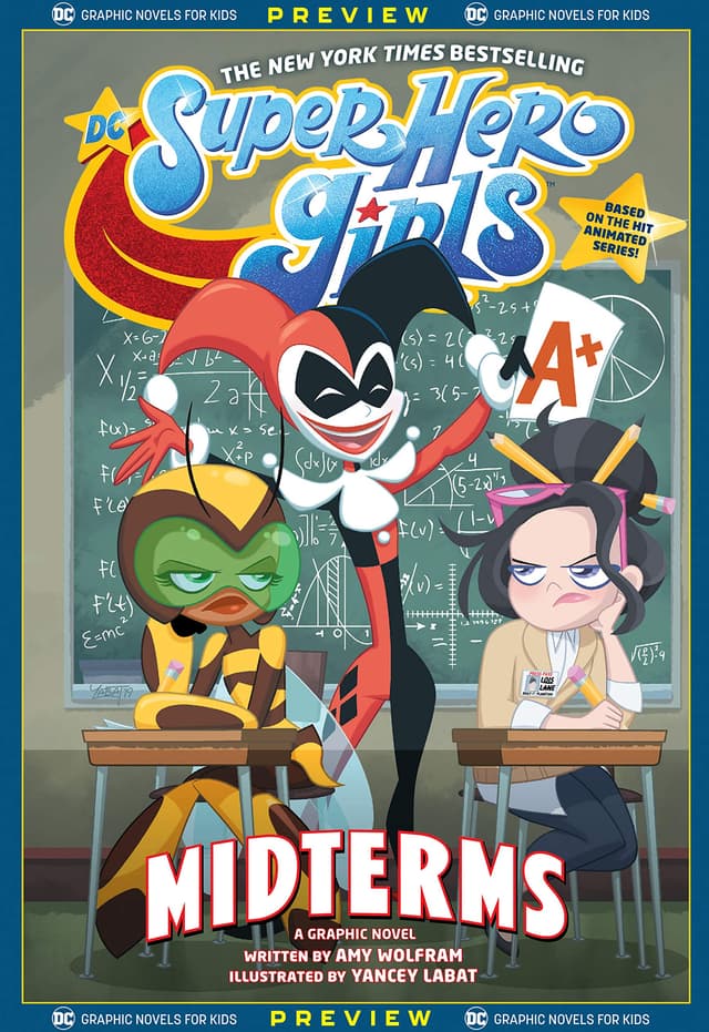 DC Graphic Novels for Kids Sneak Peeks: DC Super Hero Girls: Midterms (2020-) #1