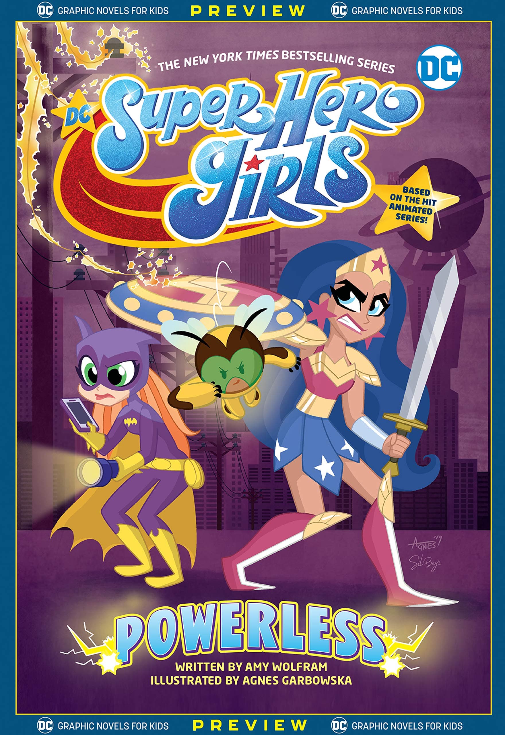 DC Graphic Novels for Kids Sneak Peeks: DC Super Hero Girls: Powerless (2020-) #1