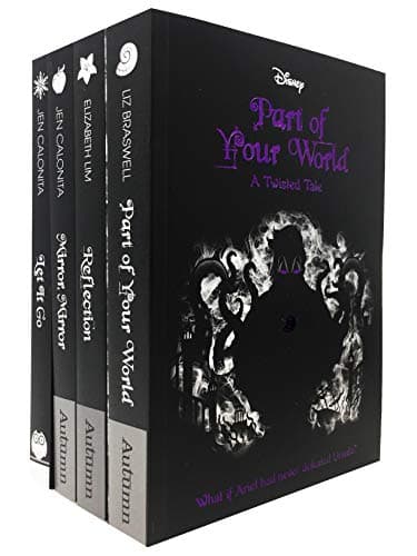 Disney Twisted Tales 4 Books Collection Set: Part Of Your World, Reflection, Mirror Mirror, Let it Go