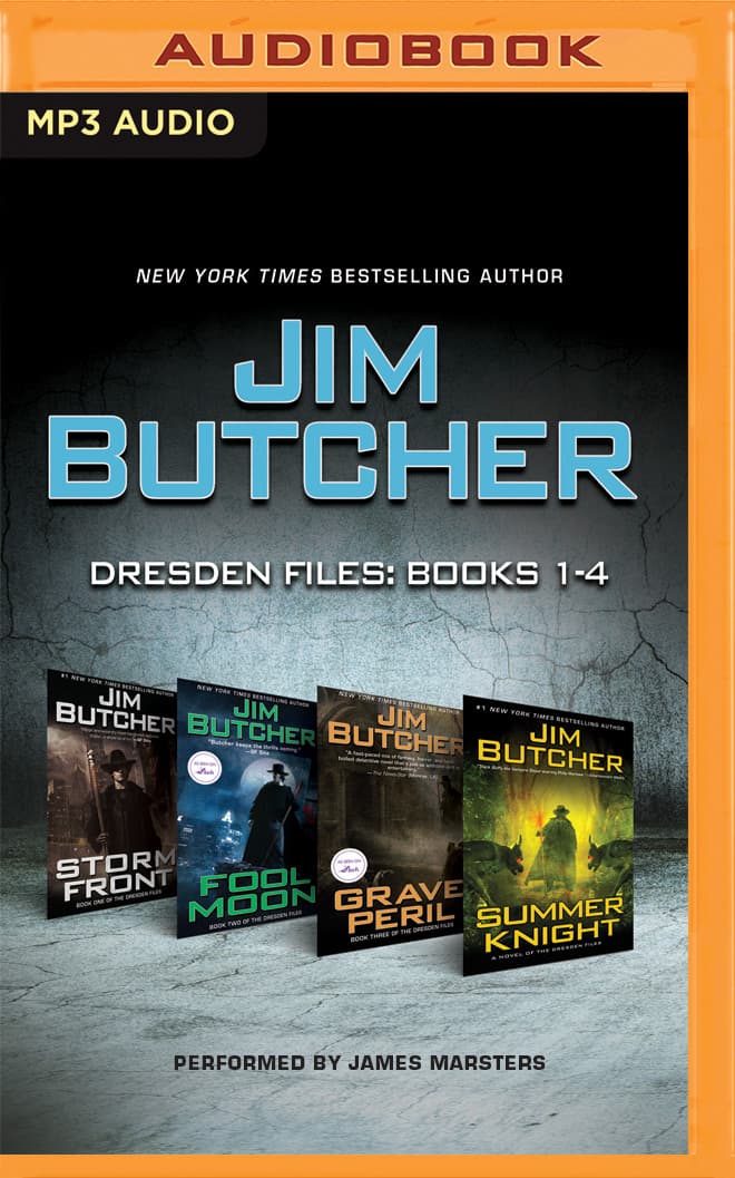 Dresden Files Boxset, Books 1-4: Storm Front / Fool Moon / Grave Peril / Summer Knight