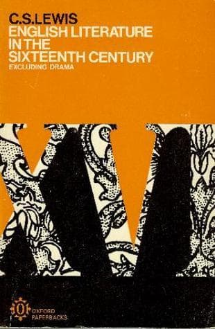 English Literature in the Sixteenth Century: Excluding Drama