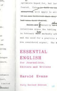 Essential English for Journalists, Editors and Writers