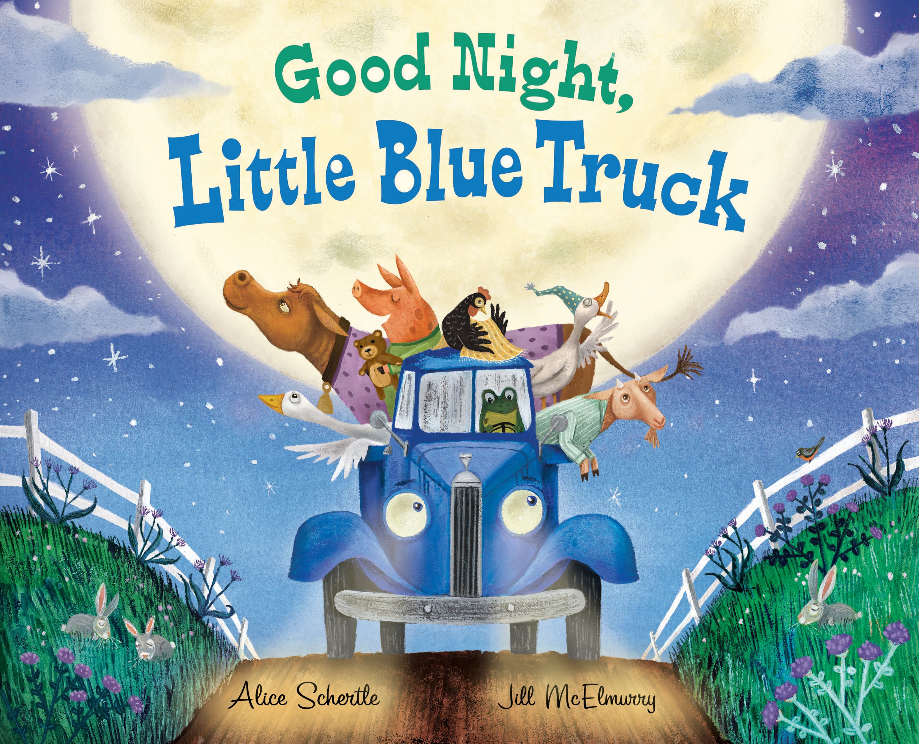 Good Night, Little Blue Truck: A Gentle Bedtime Farm Story About Friendship for Children
