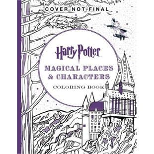 Harry Potter Colouring Book #3 Magical Places & Characters