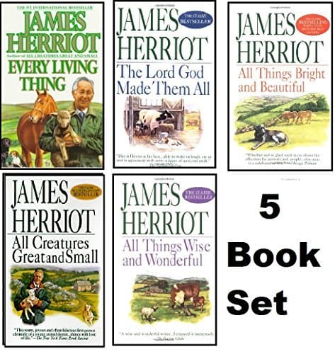 James Herriot's 5 Book Set: All Creatures Great and Small / All Things Bright and Beautiful / All Th