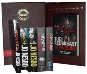 Jo Nesbø Collection Pack a Harry Hole Mystery Set: Redbreast, Nemesis, the Devil's Star, the Redeemer, the Snowman, the Leopard, Headhunters