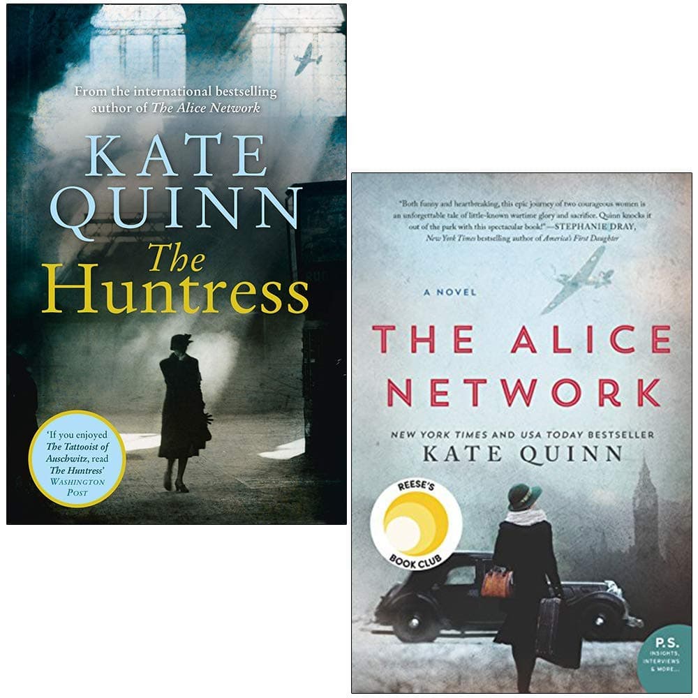 Kate Quinn Collection 2 Books Set: The Huntress / The Alice Network