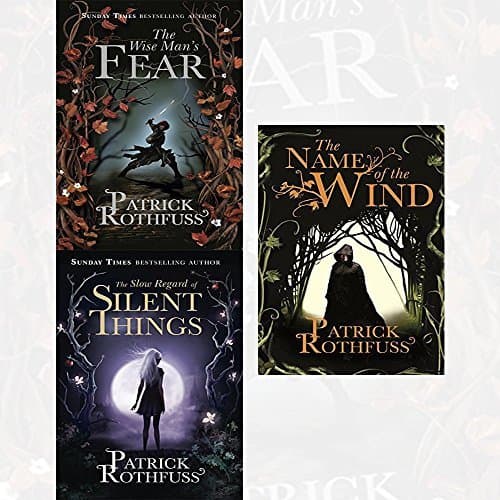 Kingkiller Chronicle Patrick Rothfuss Collection 3 Books Set