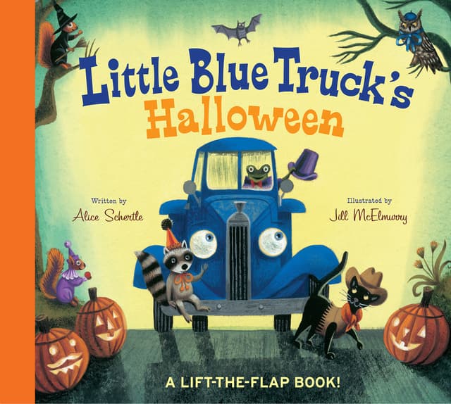 Little Blue Truck's Halloween: A Lift-the-Flap Book!